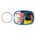 Oblong - Key Tag W/ Key Ring